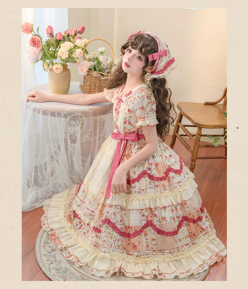 Cherry Nympf Frill Dress