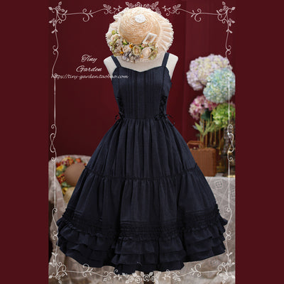 [Pre-order] Garden Dance elegant jumper skirt