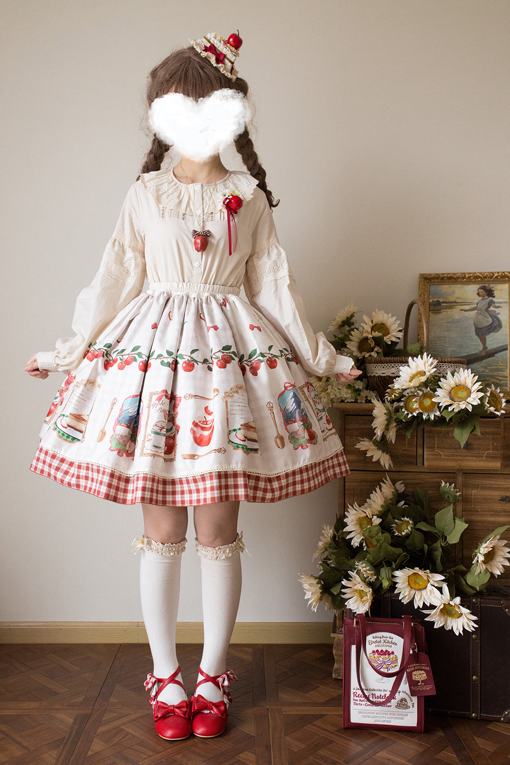 【予約販売】Apple Garden ブラウス【合わせ買いで20%off】