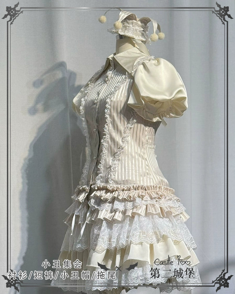 【受注予約5/28まで】Clown Party ショール兼オーバースカート・ハット