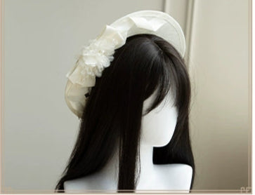 【同時購入のみ】白百合色の華ロリアクセサリー