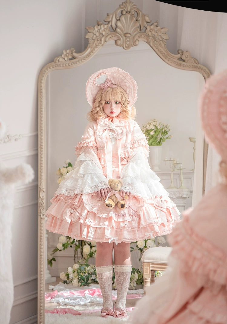 [Pre-orders accepted until 5/24] Hybrid Doll Moon Island 2-way princess sleeve blouse