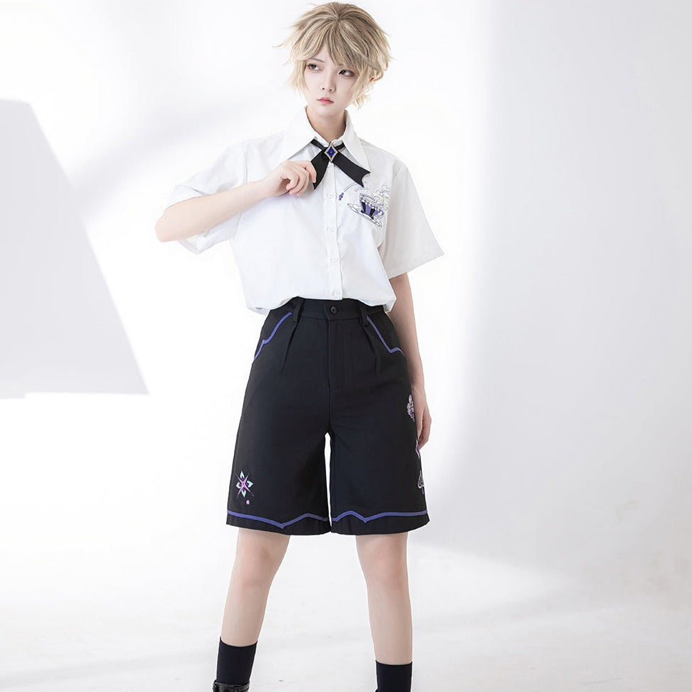 [Sale period has ended] Prince style playing card pattern shorts