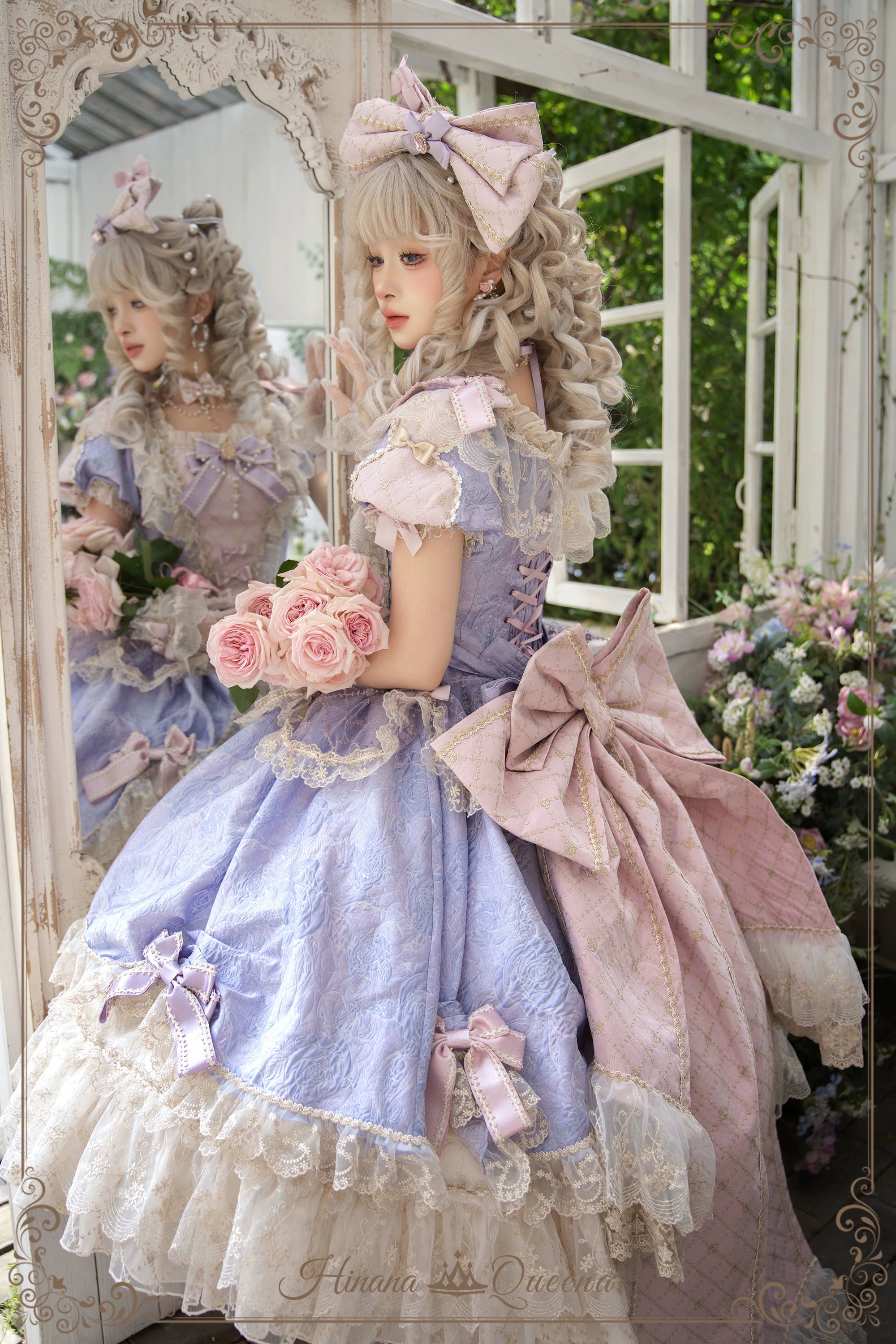 Mirror Snow White プリンセススイートドレス・パープル