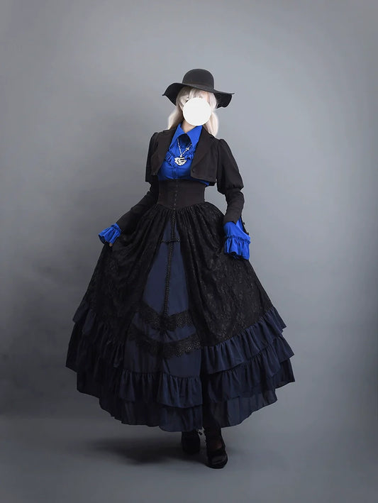 [Sale period ended] Poisonous Klein corset skirt