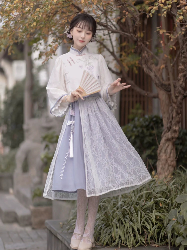 Wisteria butterfly and wisteria loli setup