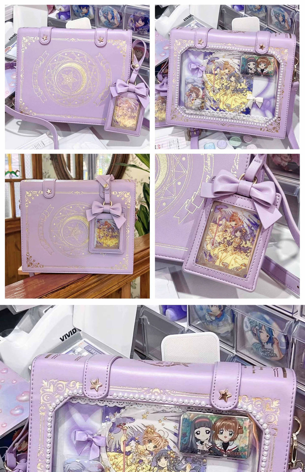 [Partial pre-order] Magic Book Shoulder Ita Bag in 10 colors