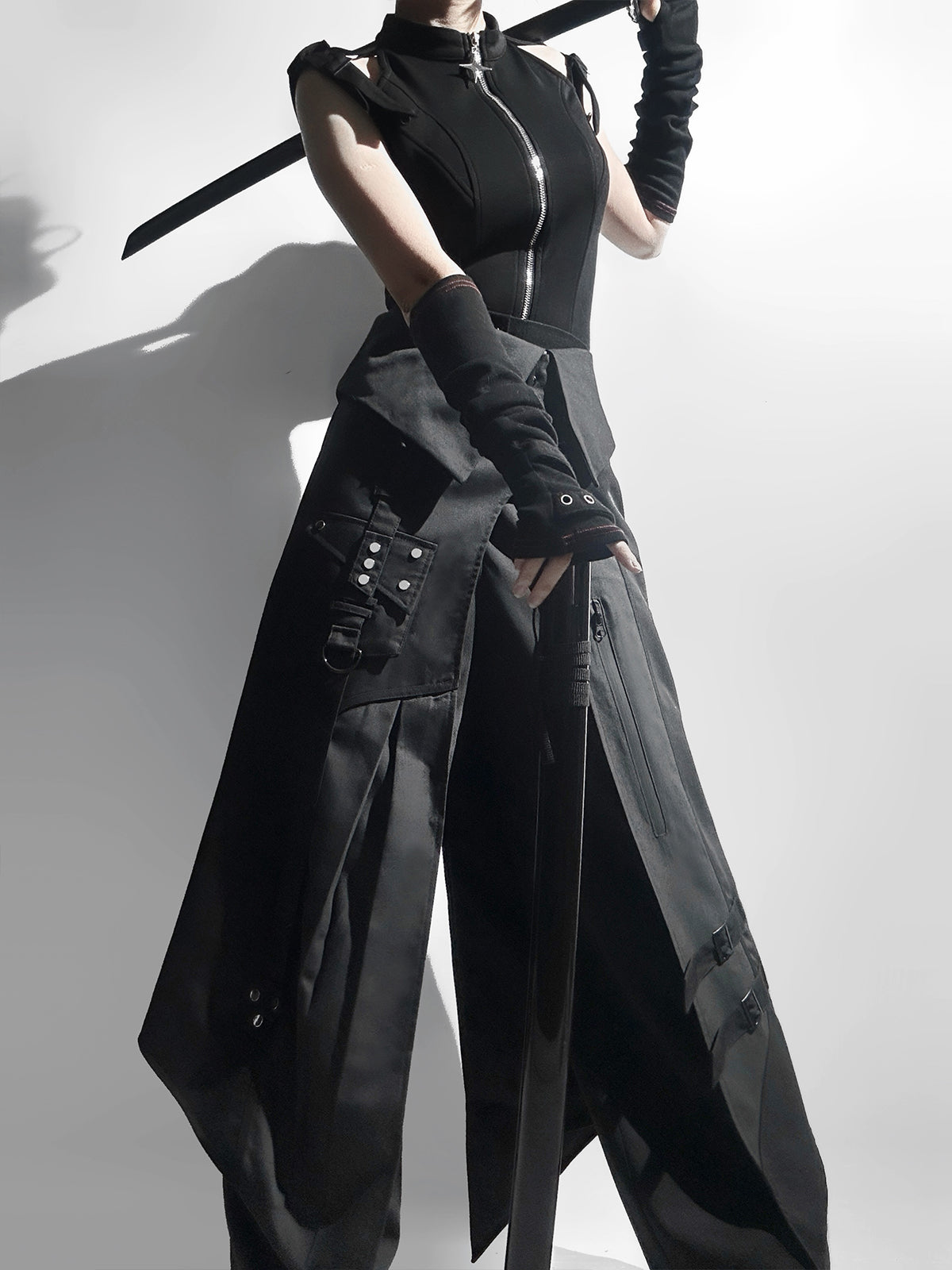 Knight Blade ダブルベルトロングパンツ4点セット