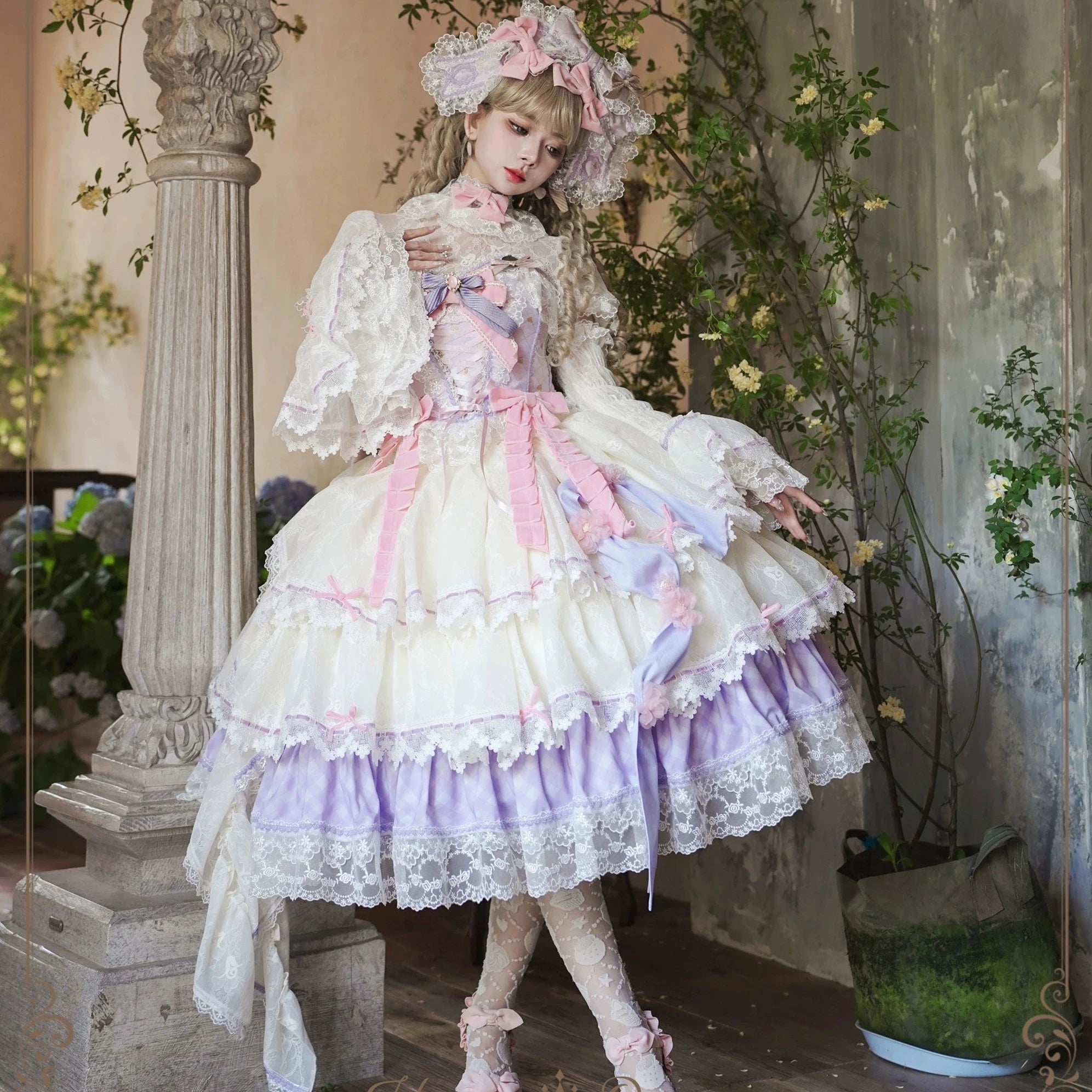 [Sales period ended] Dream Alice Luxury Setup/Purple/Short Length