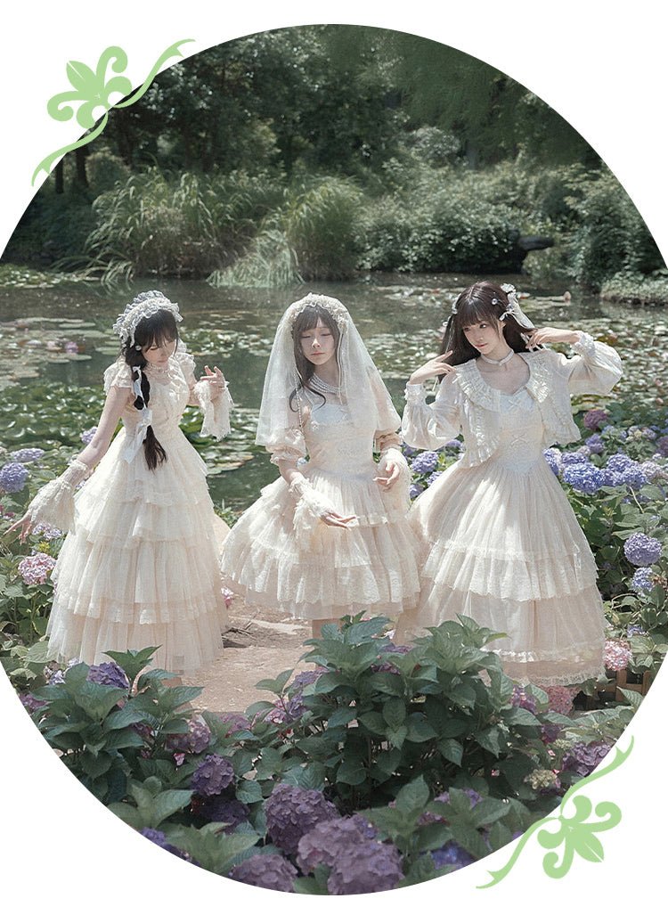 Forest Fairy Design Lace Jumper Skirt