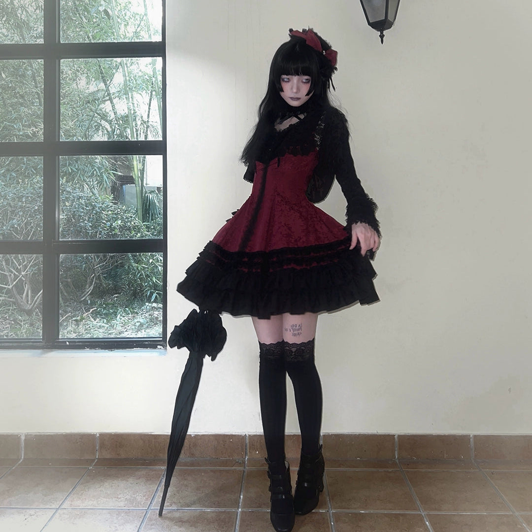 【受注予約7/21まで】Nocturne Eternelle ゴシックジャンパースカート