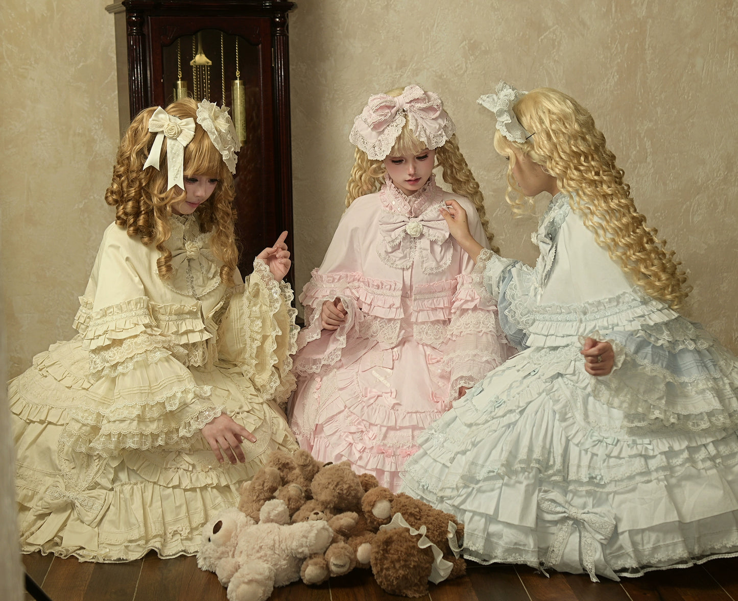 【受注予約10/15まで】Hybrid Doll Moon Island2.0 リボン付きマント