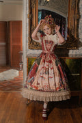 [Pre-order] Wanhua Mirror Western Aristocrat Style Jumper Skirt