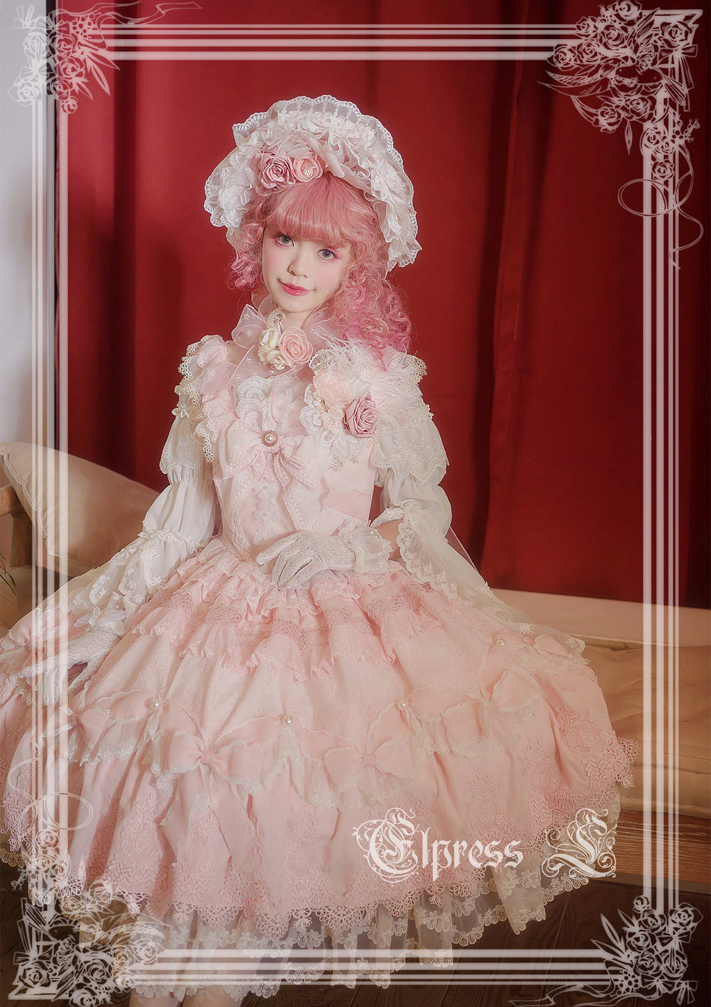Holy Jewel ribbon and lace princess dress