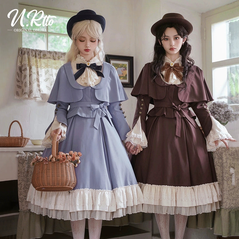 Breeze Aria Classical Cape Dress
