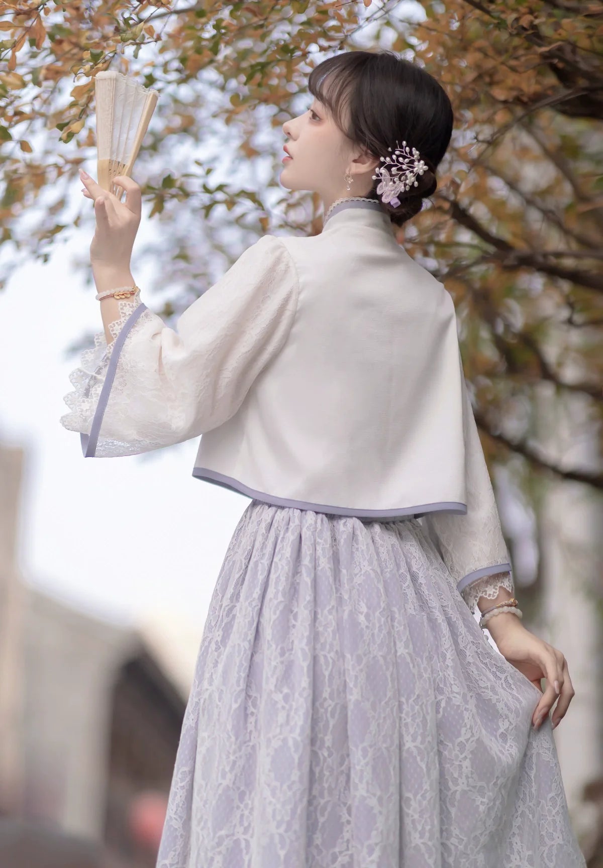 Wisteria butterfly and wisteria loli setup