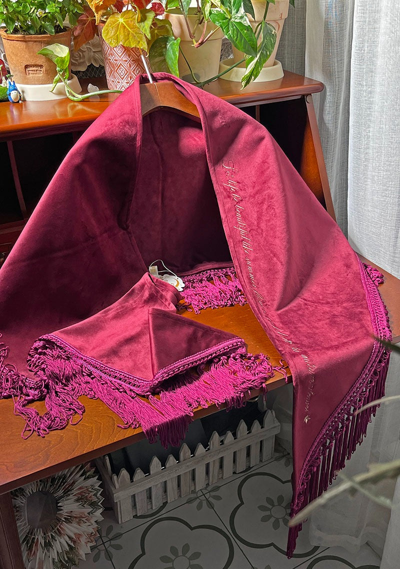 Partial pre-order sale [Only available for simultaneous purchase] Fontainebleau hats, brooches, shawls, belts