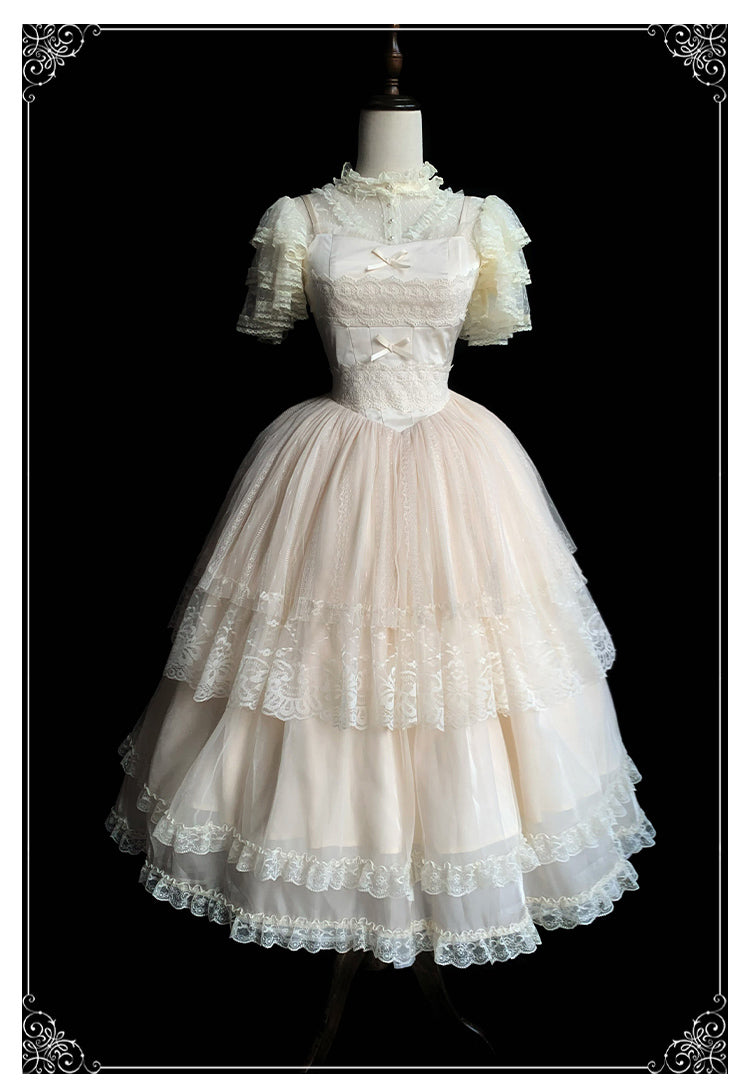 Forest Fairy Design Lace Jumper Skirt