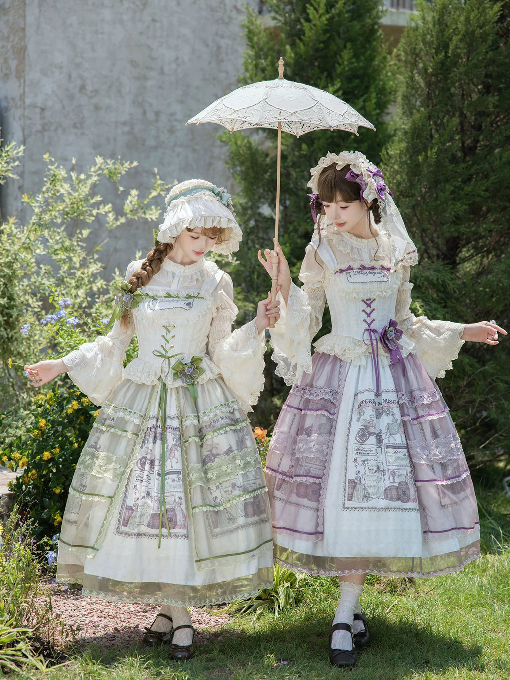 【受注予約6/29まで】Du'erfa Manor 姫袖付2way半袖ブラウス