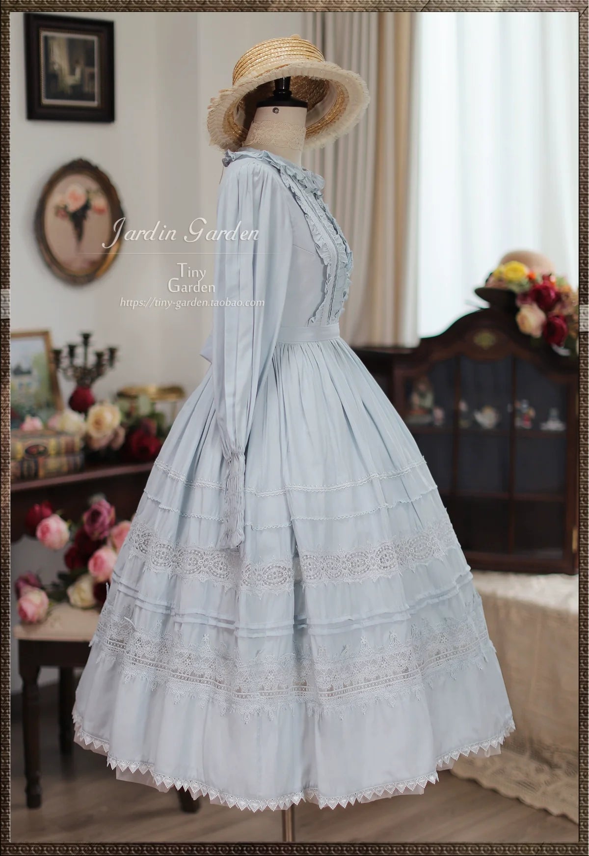 [Pre-order] Spring Whisper Classical Dress, Short Sleeve Type