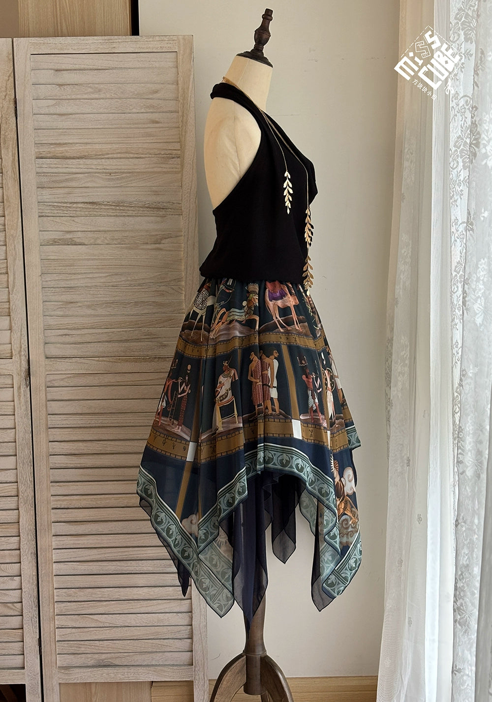 【受注予約6/12まで】Papyrus Story イレギュラーヘムスカート