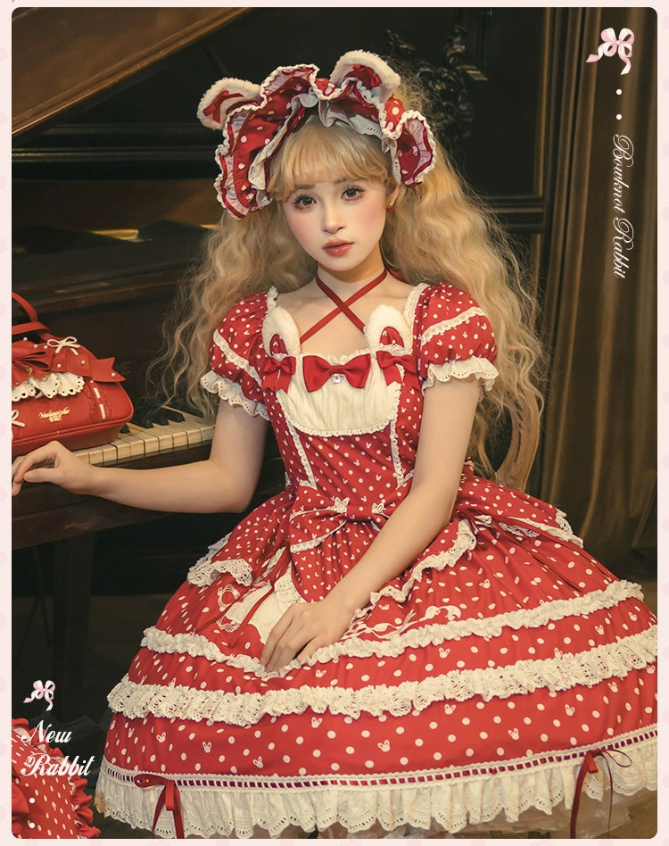 同時購入のみ【受注予約6/11まで】Bow Rabbit ボンネット