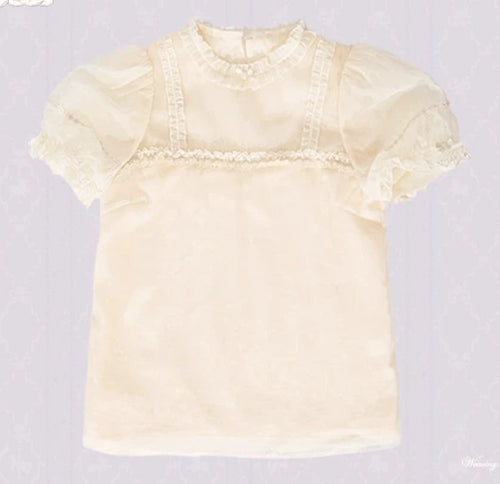 Cloud Paradise short sleeve blouse