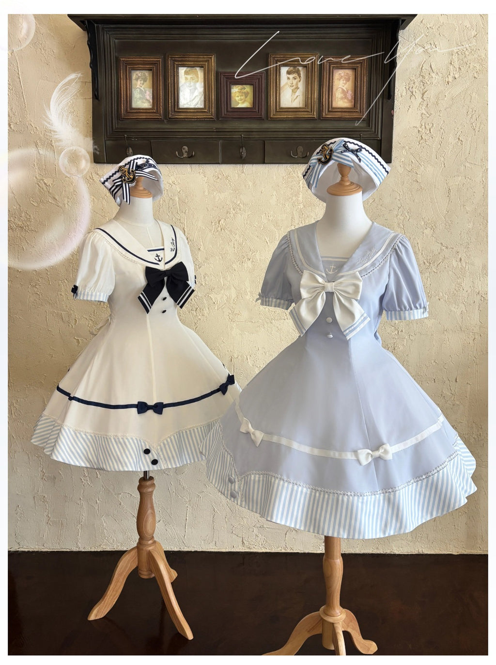【受注予約7/30まで】Blue Sky Marine セーラーワンピース