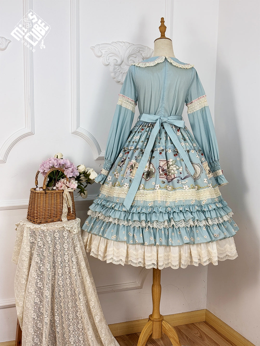 [Pre-orders available until 2/19] Sweetie Sheep Frilled Dress - Print Type