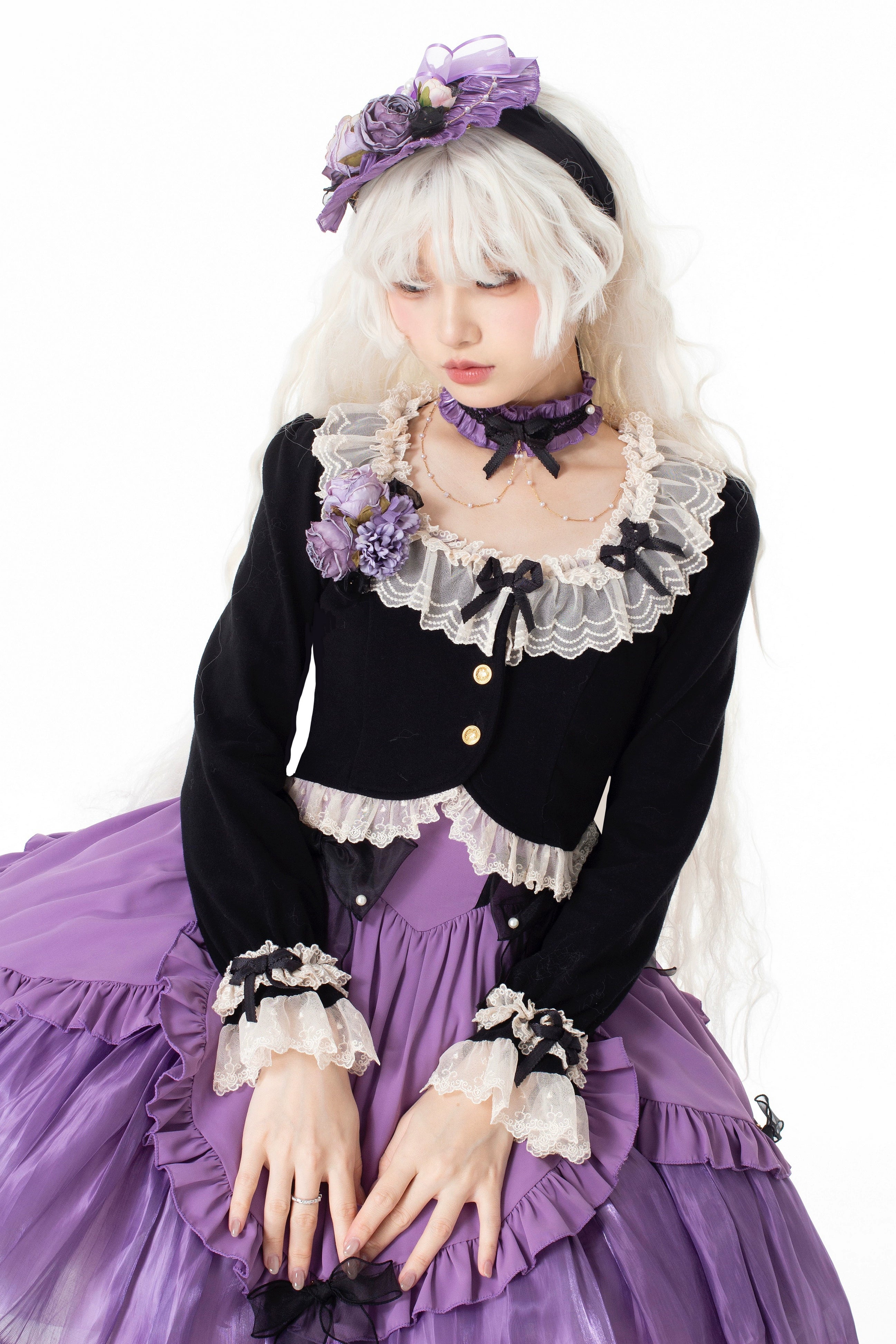 【同時購入のみ】Rose Fairy 帽子・コサージュ他アクセサリー