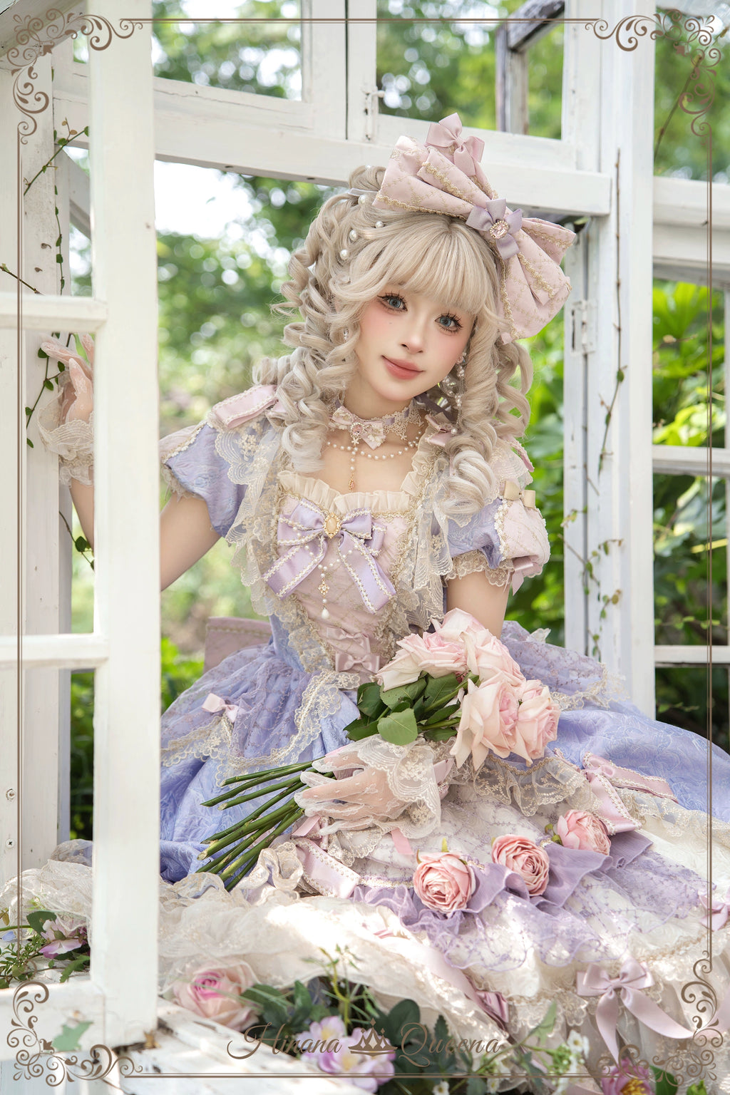 Mirror Snow White プリンセススイートドレス・パープル