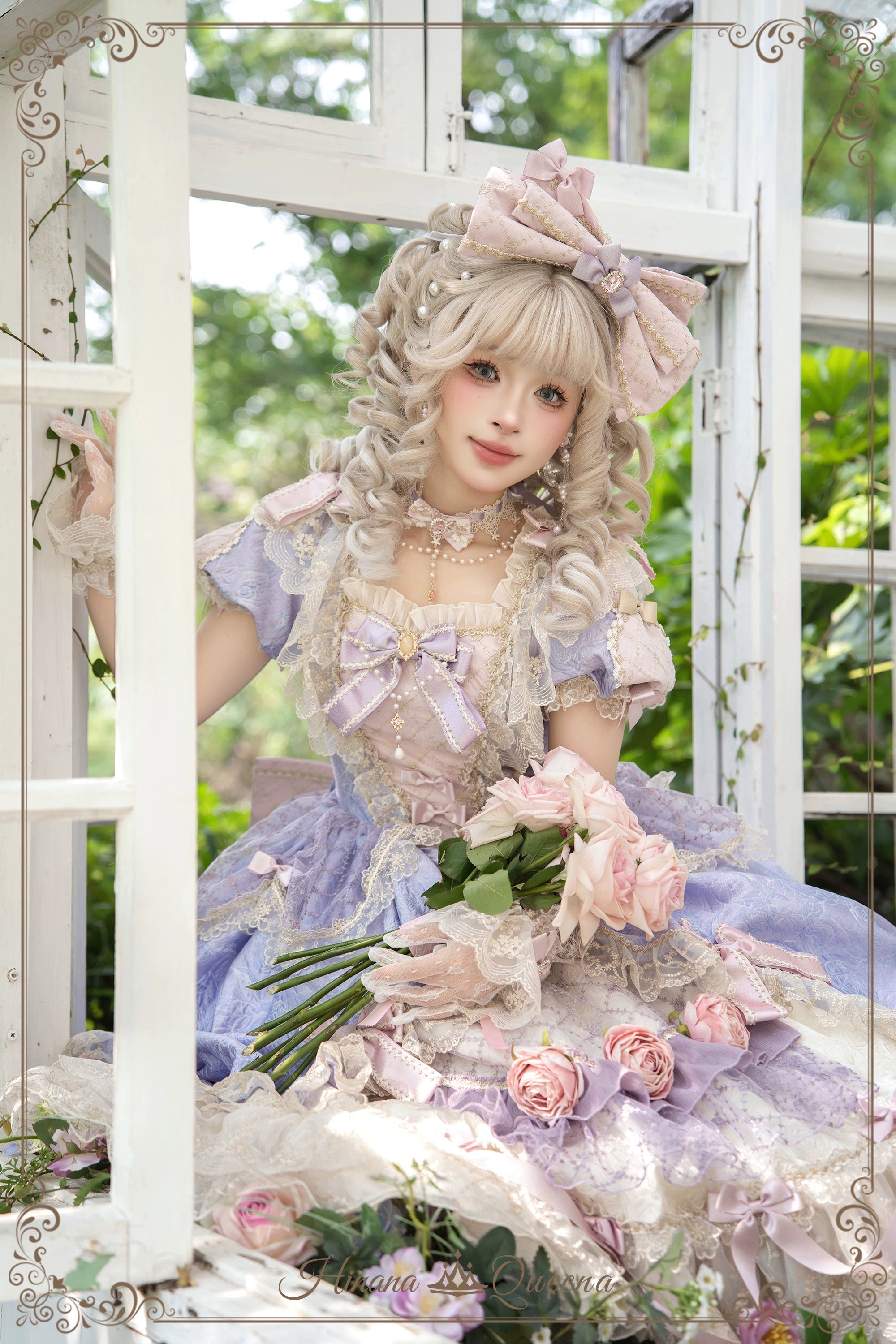 Mirror Snow White プリンセススイートドレス・パープル