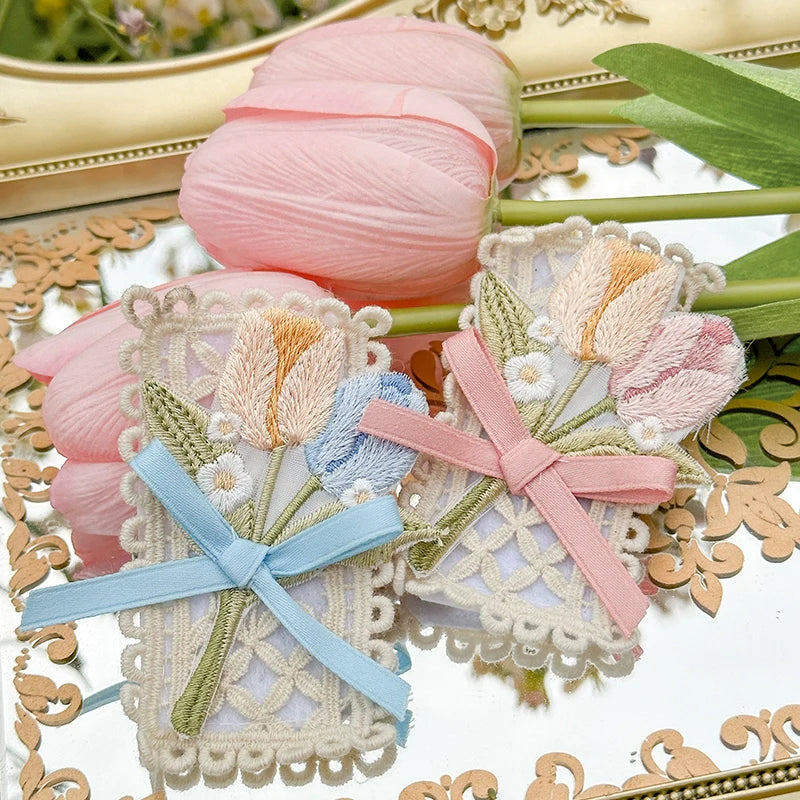 [Simultaneous purchase only] Copies of Tulip Bouquet headbands, corsages, and other accessories