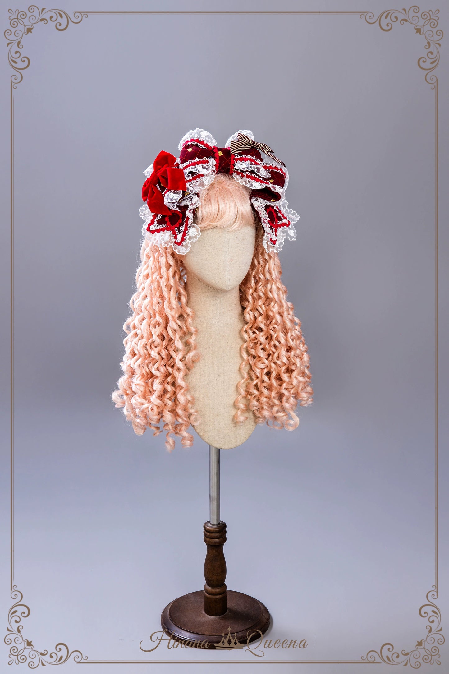 【新色・受注予約8/8まで】Dream Alice ラグジュアリーセットアップ／クイーンレッド／ショート丈