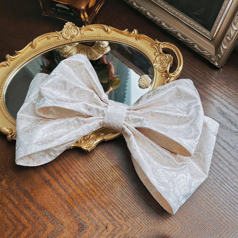 Sweetheart Pink Big Ribbon Hair Accessory