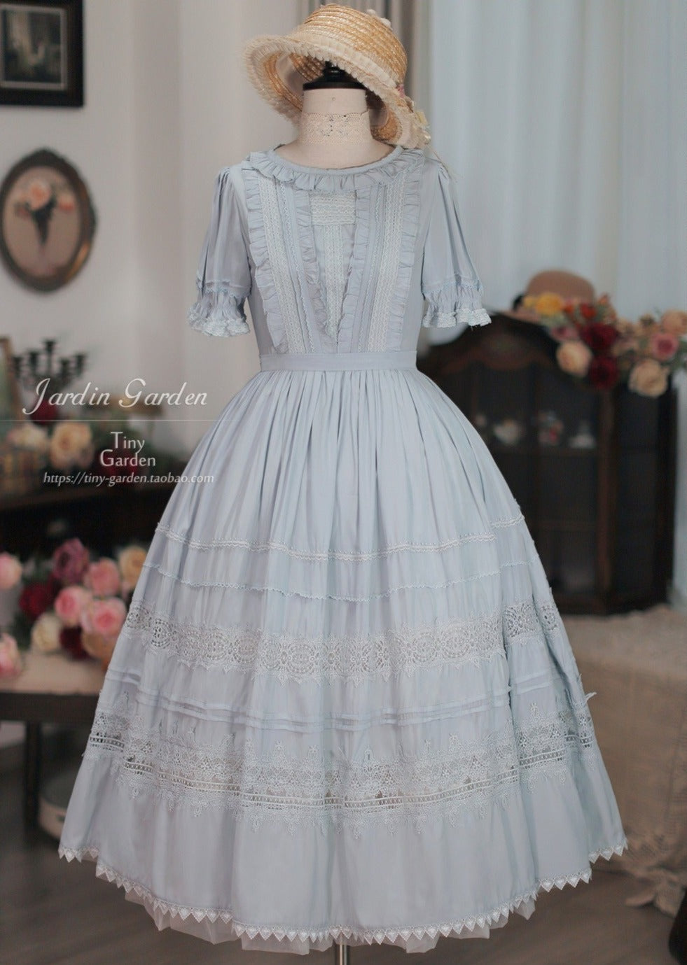[Pre-order] Spring Whisper Classical Dress, Short Sleeve Type