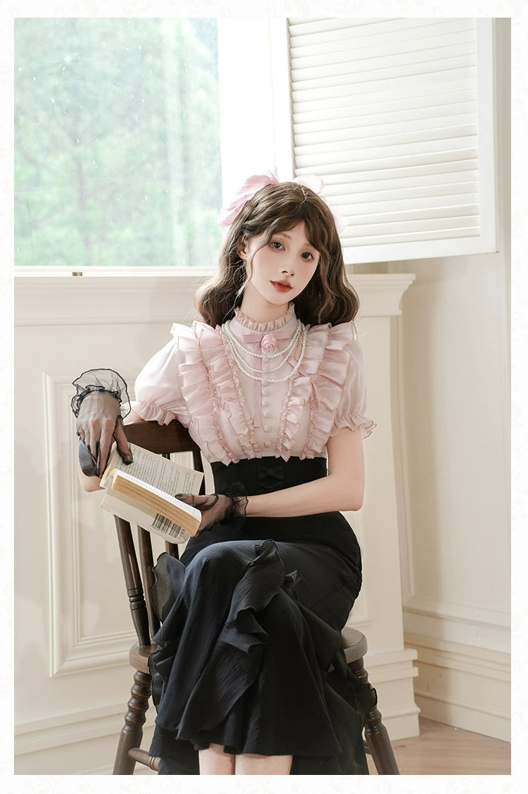 Miss Laura ドッキングワンピース・ロング丈