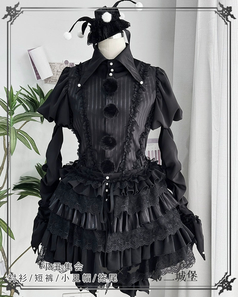 【受注予約5/28まで】Clown Party ショール兼オーバースカート・ハット