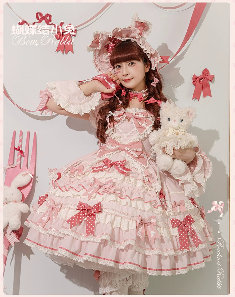 【受注予約6/11まで】Bow Rabbit スペシャルワンピース・全4色