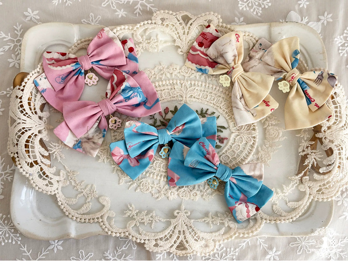 同時購入のみ【受注予約7/9まで】Sweet Cherry Cat アクセサリー