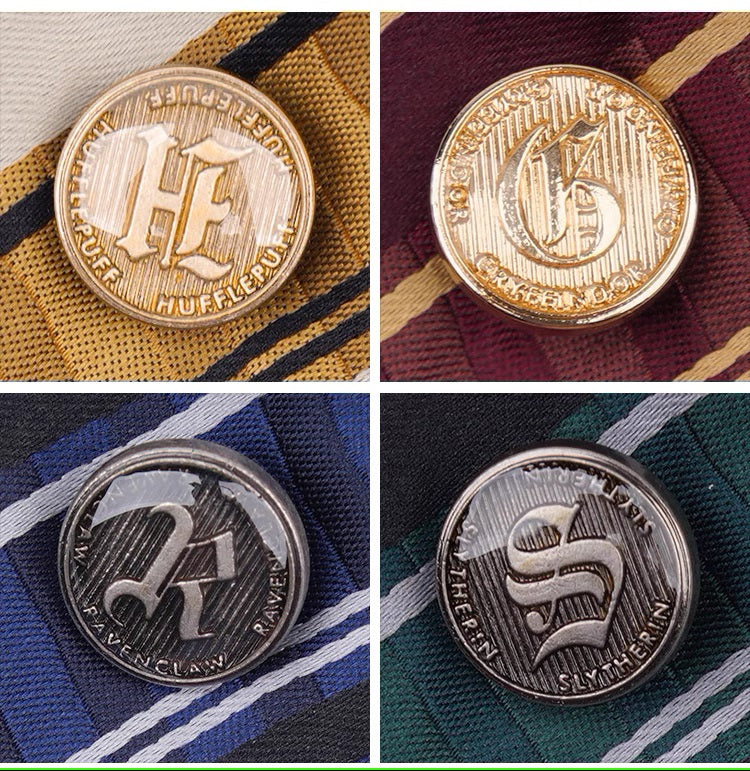 [Pre-order] Hogwarts School of Witchcraft and Wizardry Striped Cross Tie [20% OFF when purchased together]