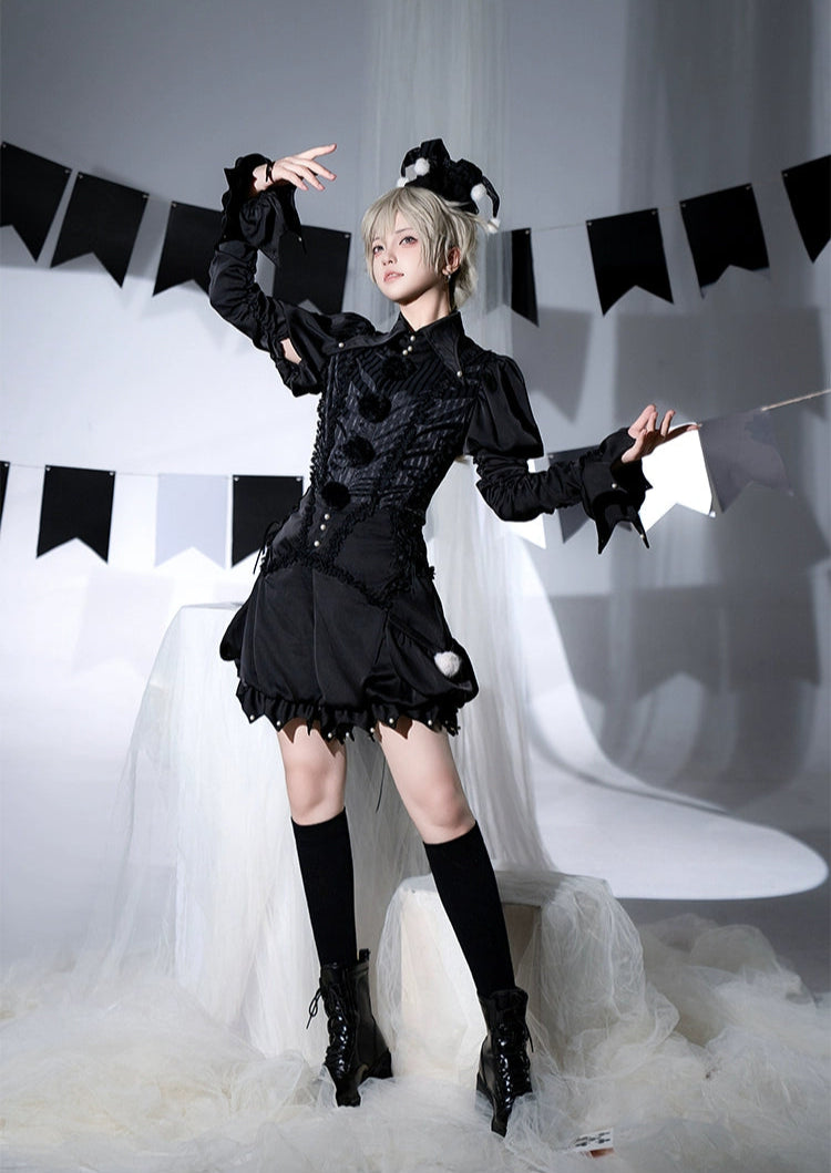 Clown Party 皇子系ブラウスとショートパンツのセットアップ