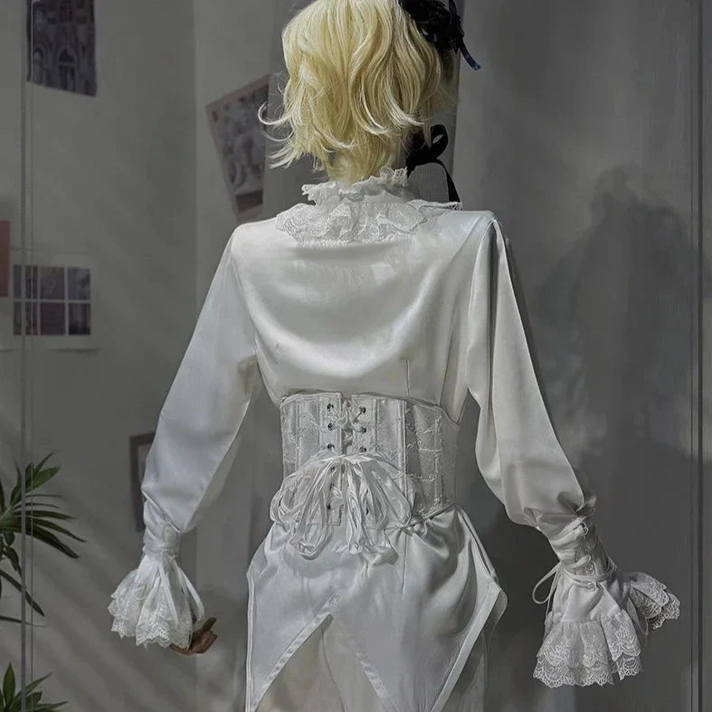 [Only available with simultaneous purchase] Pilgrim's Coffin Prince's Head Dress and Corset