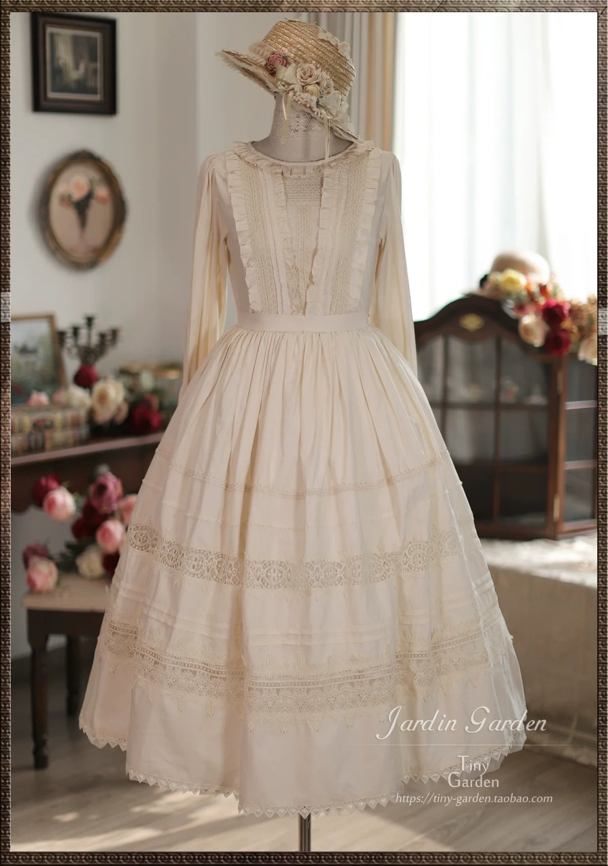 [Pre-order] Spring Whisper Classical Dress, Short Sleeve Type