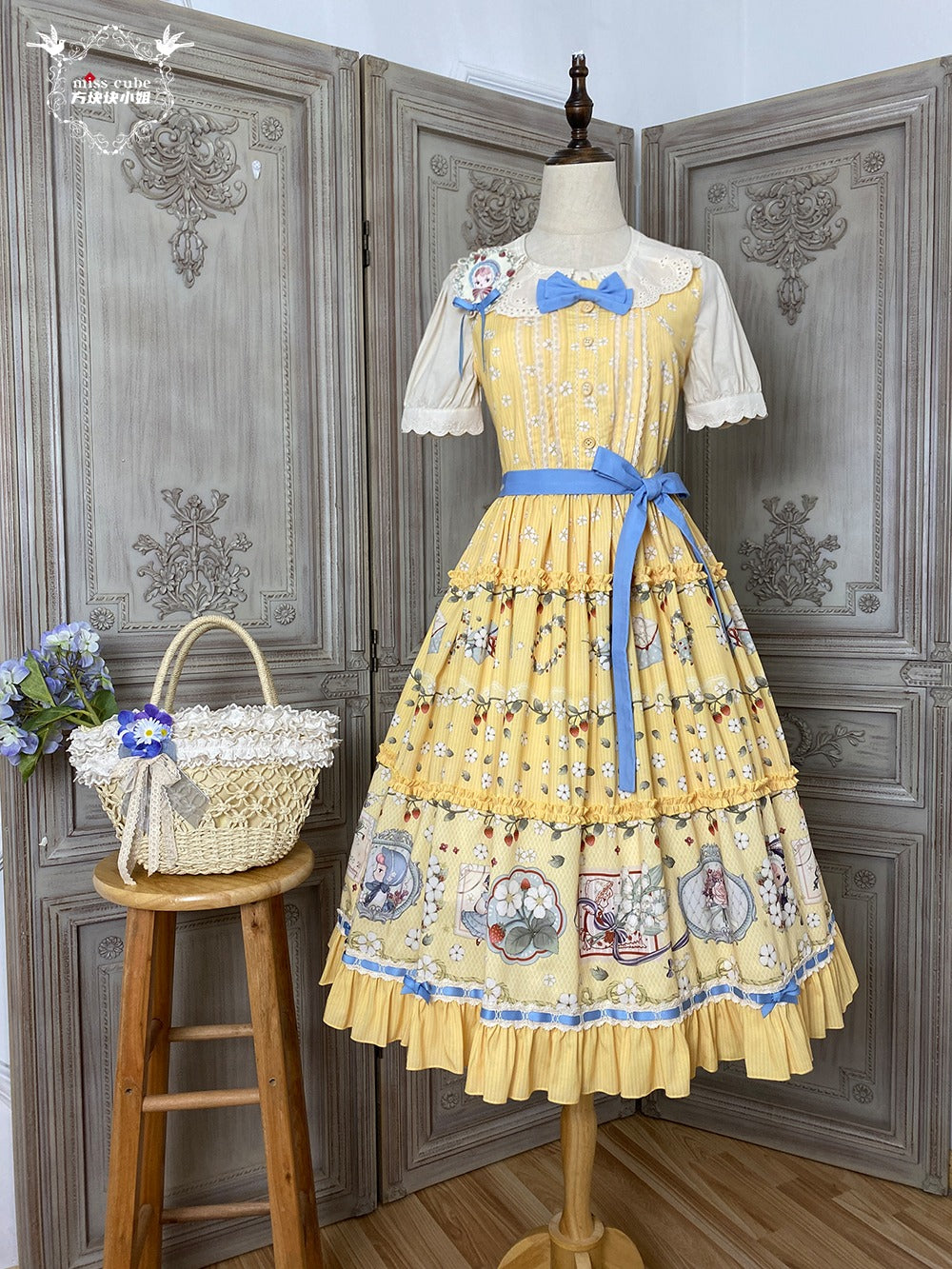 [Pre-orders available until 2/19] Sweetie Sheep Fake Layered Dress