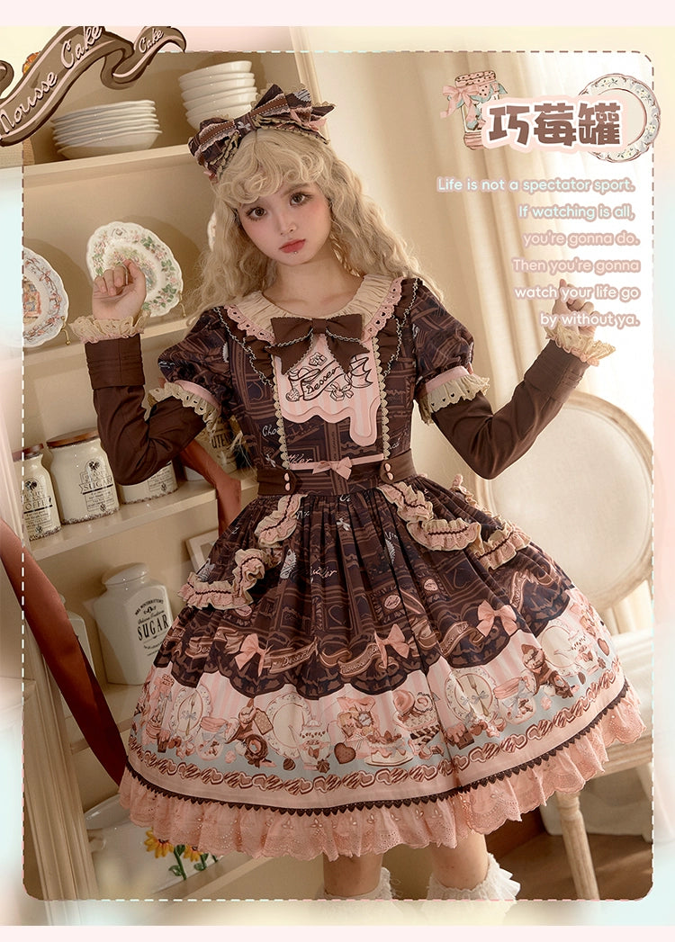 [Pre-orders until 10/24] Chocolat Dessert Can 2way Dress