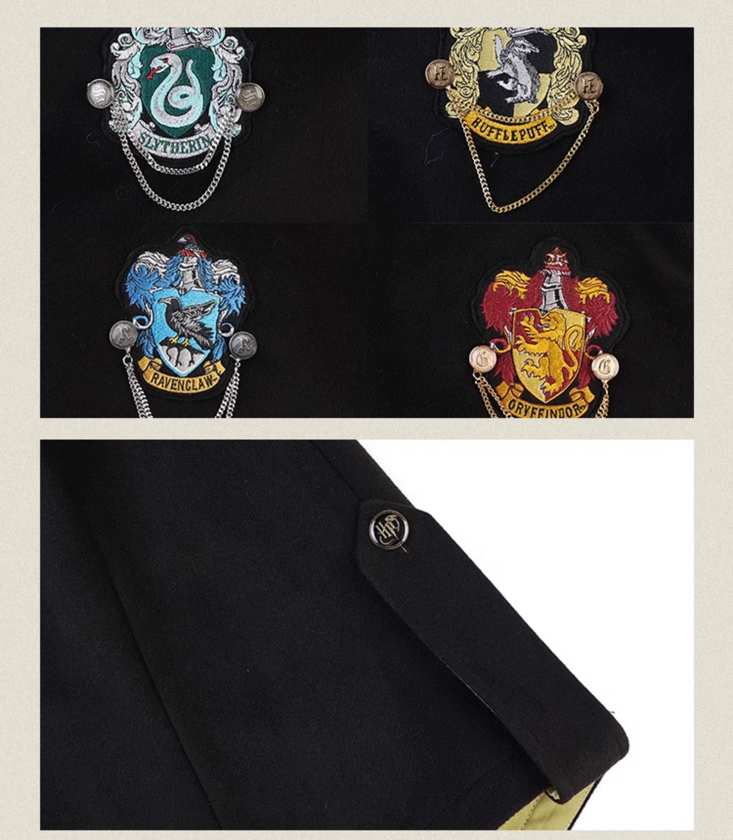 【予約販売】ホグワーツ魔法魔術学校 ミドル丈フーディマント