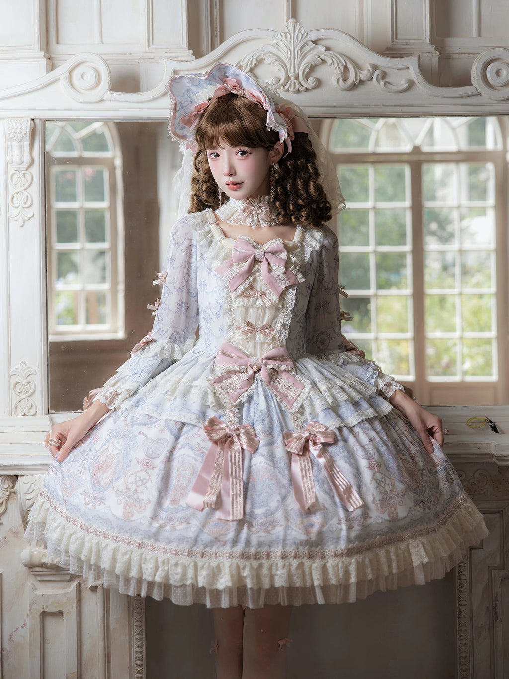 【受注予約9/13まで】Rose Aroma エレガントドレス