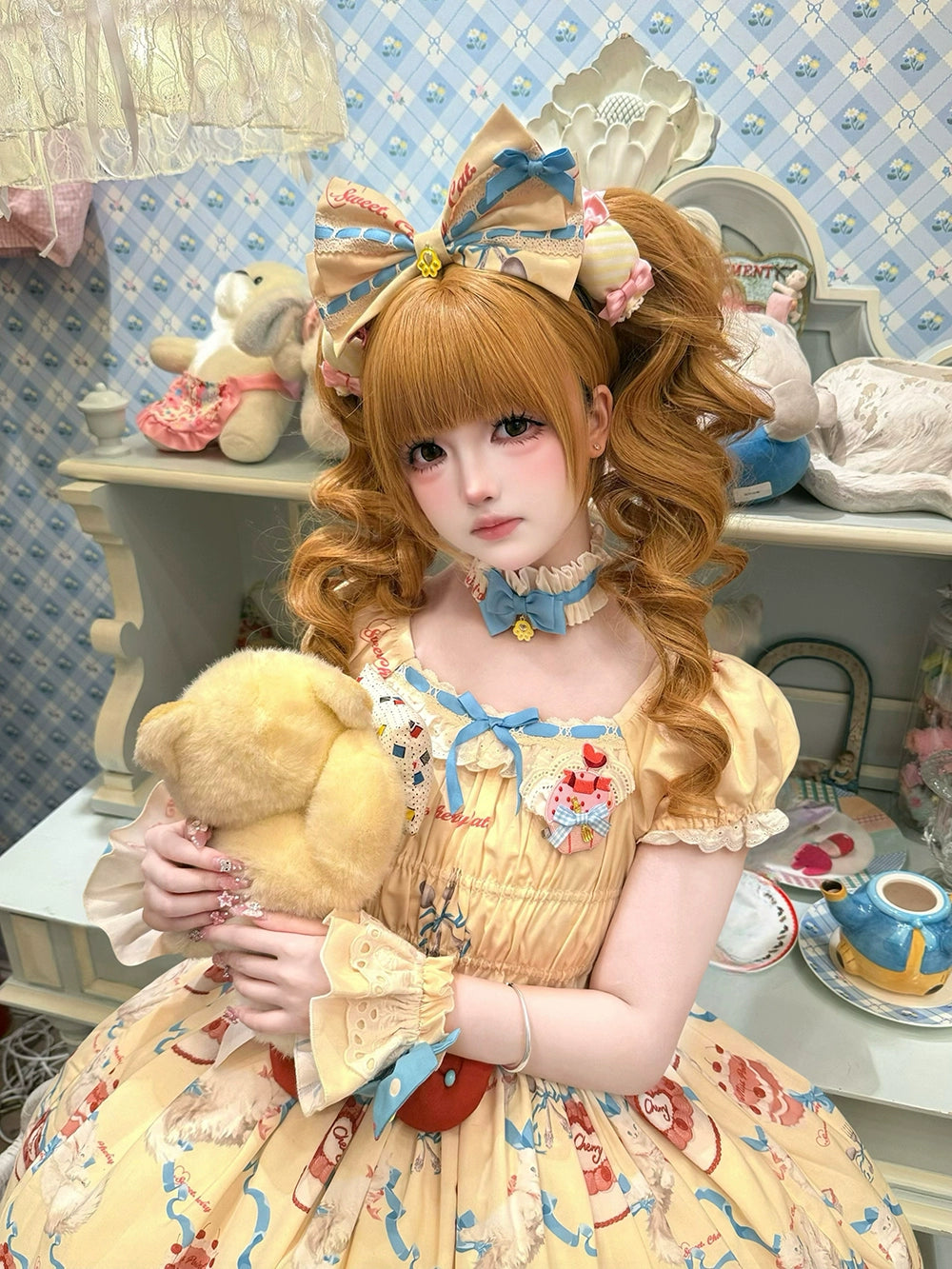 同時購入のみ【受注予約7/9まで】Sweet Cherry Cat アクセサリー