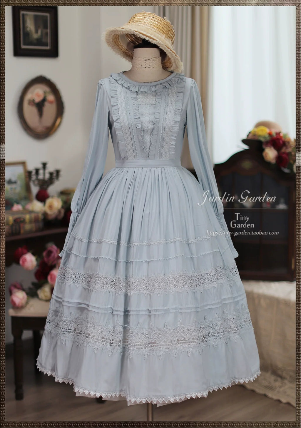 [Pre-order] Spring Whisper Classical Dress, Short Sleeve Type